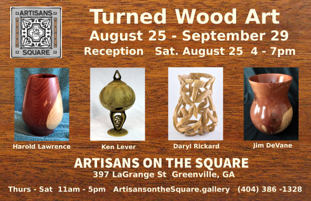 Turned Wood Art Exhibit 2018