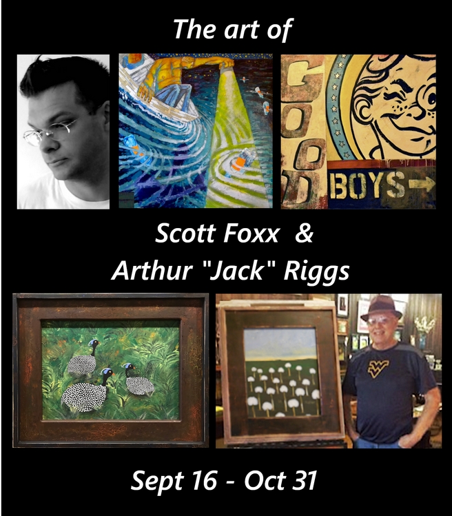 Read more about the article Scott Foxx and Arthur “Jack” Riggs Exhibit