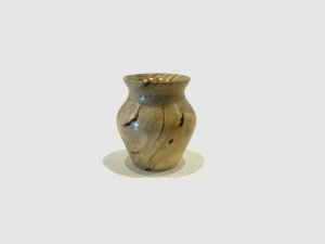 Holly Vase with spalt