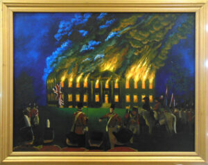 The White House Conflagration by Shane Williams