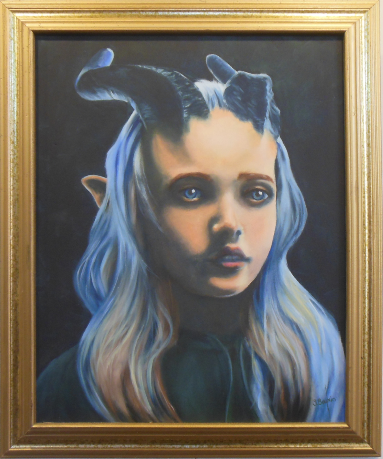 Little girl blue by Steve Boykin