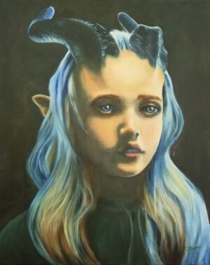 Little girl blue by Steve Boykin