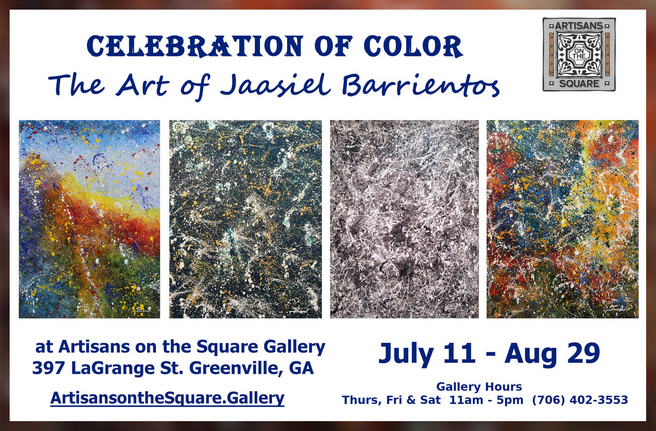 Celebration of Color Art of Artist Jaasiel Barrientos