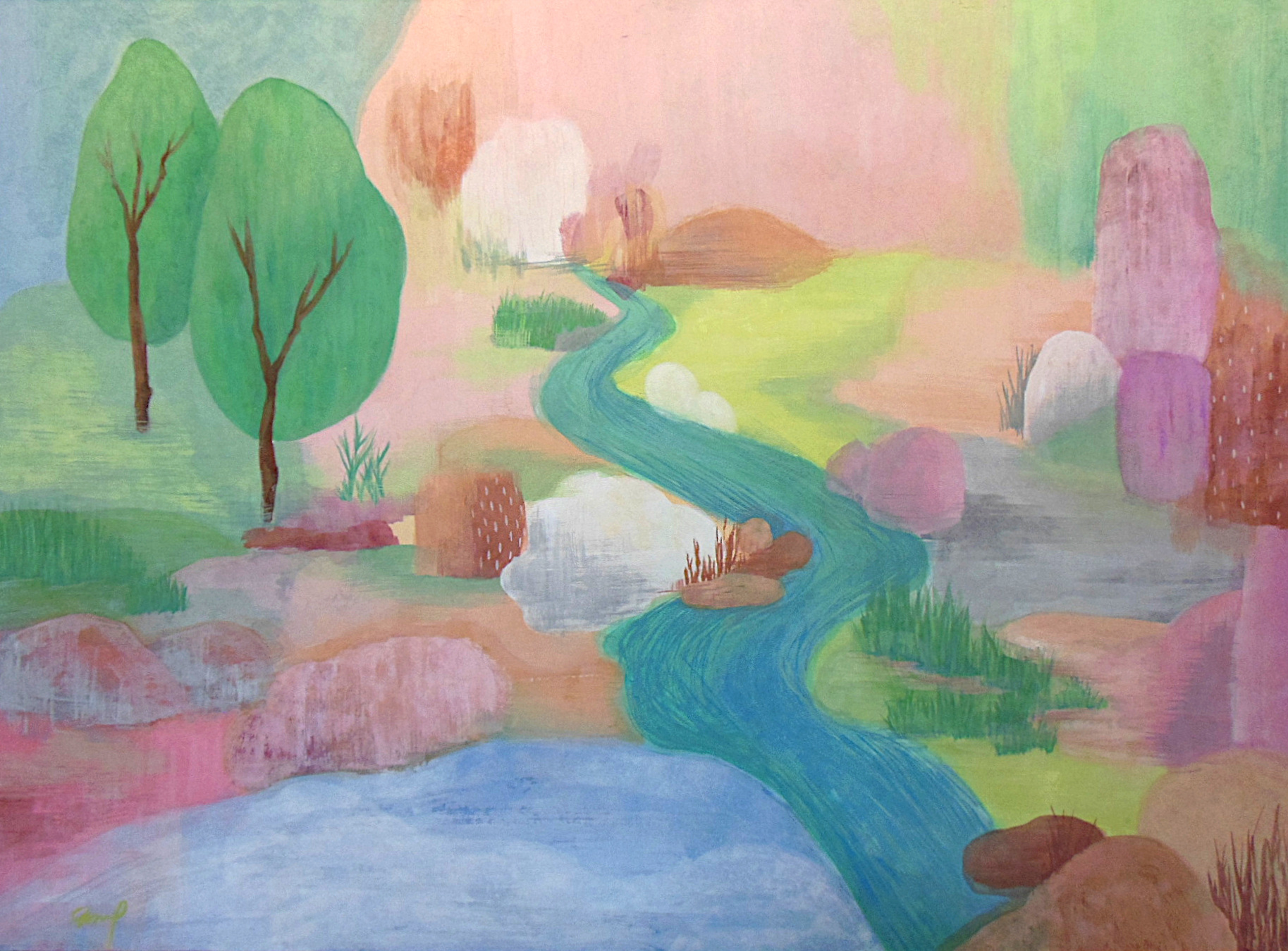 A Soft Place to Wander by Chris Hong Adult Student