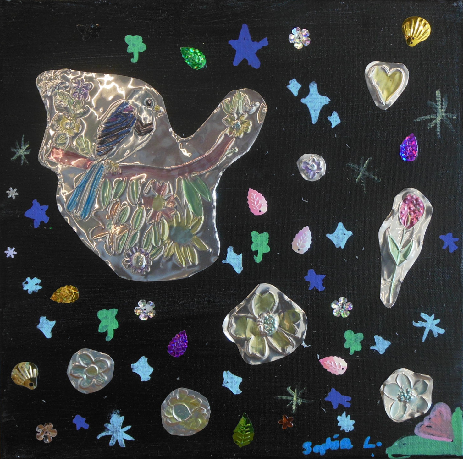 Black and Metal Series by Sophia Lee 3rd Grade