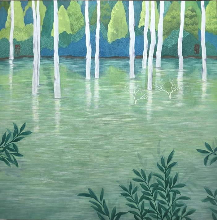 Emerald Sanctuary by Yera Kim