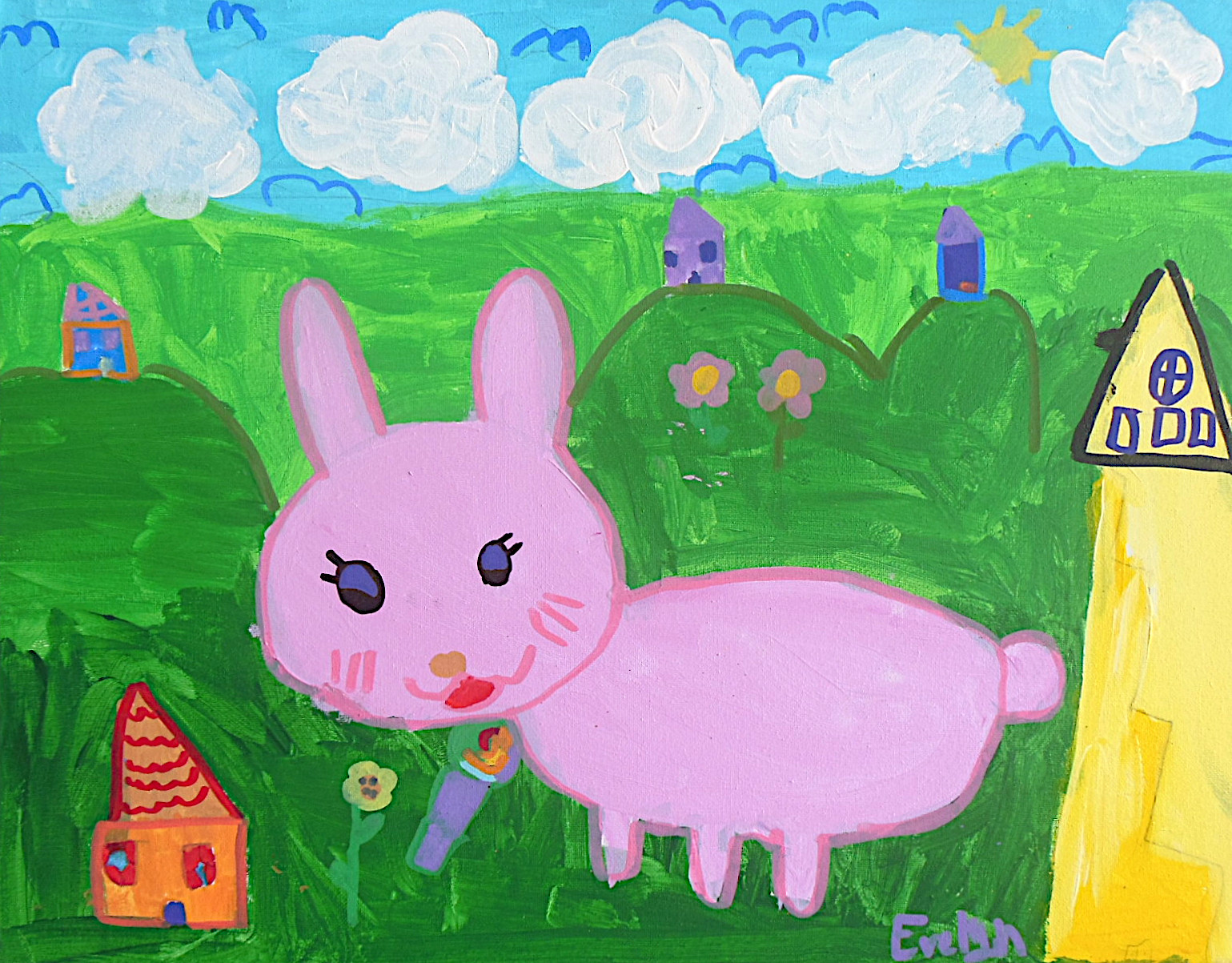 My Favorite Things by Evelyn Park 1st grade