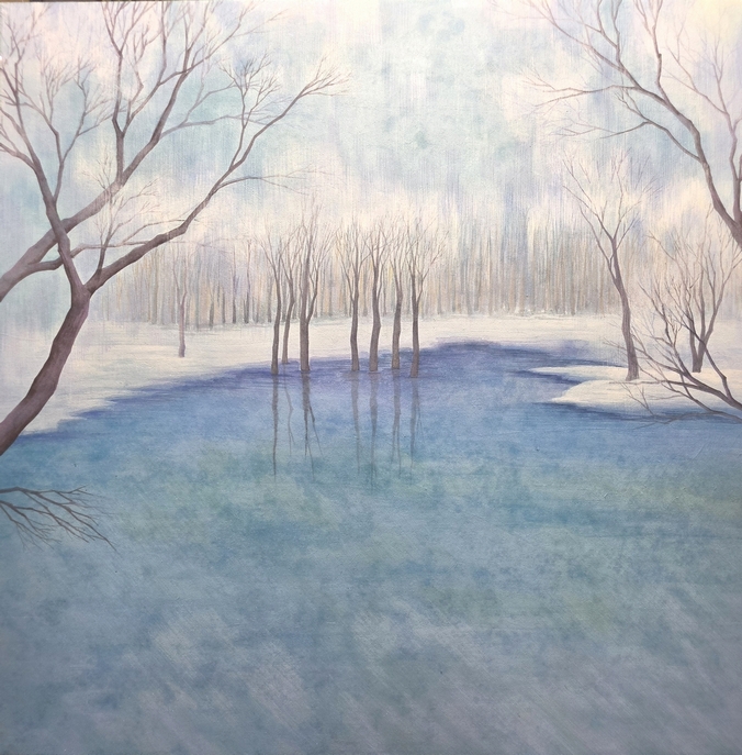 Stillness of Winter by Yera Kim