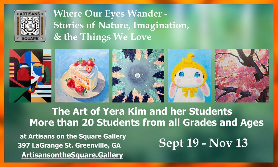 Yera Kim and Students Banner