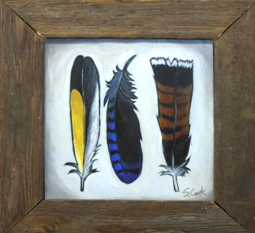 Three Feathers I