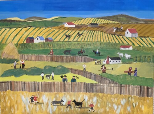 Busy Day on the Farm M040