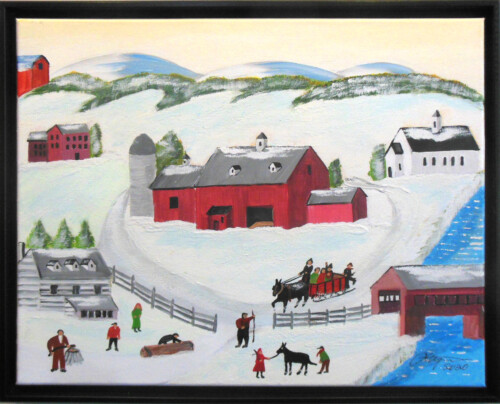 Winter Fun on the Farm M059