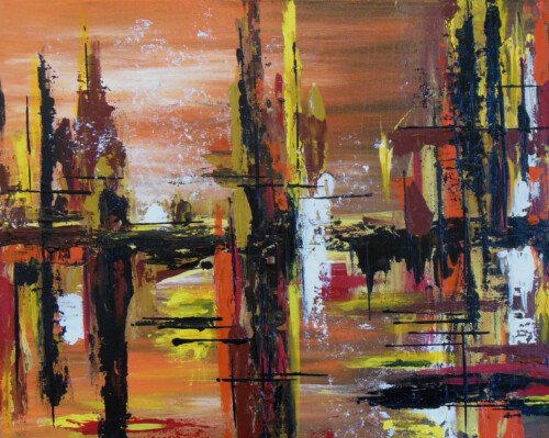 City Harbor by Janet McGregor Dunn