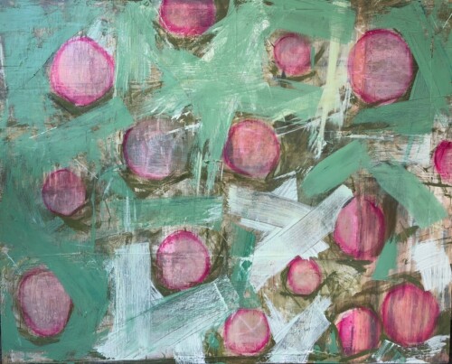 Flower Dots by Jane Whitehurst