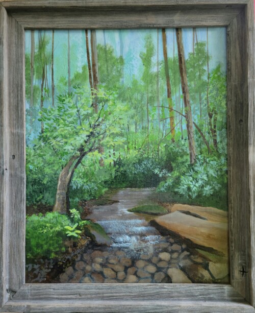 Trout Honey Hole by Charlie Warner