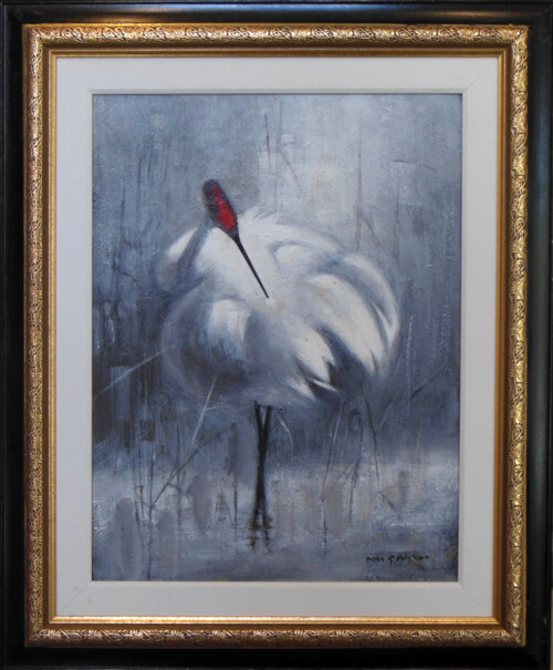 Whooping Crane by John Wilson