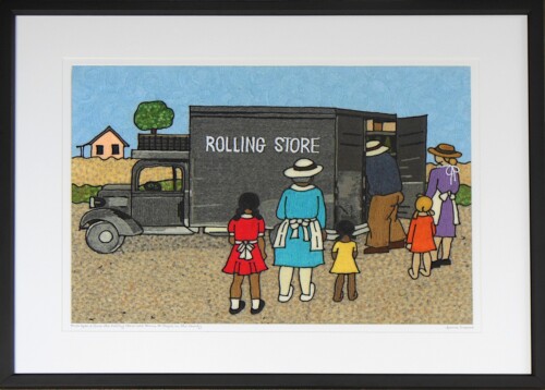 Once upon a time The Rolling store sold items to people in the county