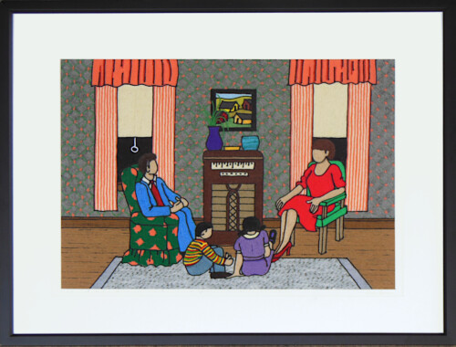 Once upon a time families sat around the radio