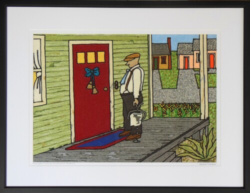 Once upon a time ice was delivered to homes