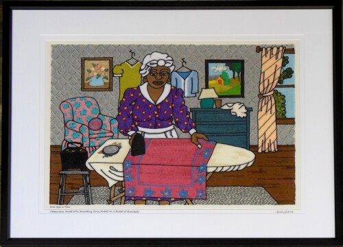 Once upon a time People ironed with smoothing irons