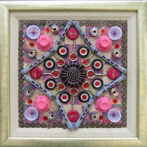 11 Mandala LXII by Susan Lenz