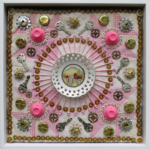 24 Mandala LIX by Susan Lenz