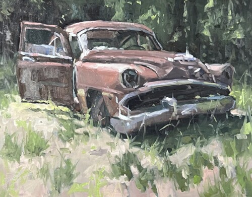 Picked Over by David Boyd Jr Oil on Linen 16x20