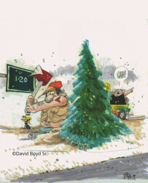 Redneck Drawing 6 by David Boyd Sr