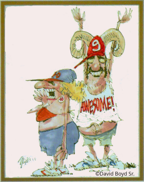 Redneck drawing 3 by David Boyd Sr