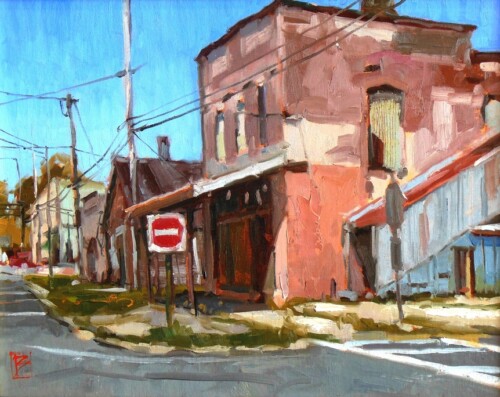 Woodbury by David Boyd Jr Oil in linen 16x20