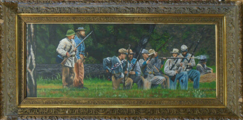 Confederate Firing Line by Shane Williams