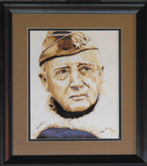 General George S Patton by Chris Hagebak