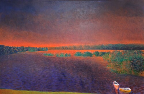 Glow in the River by Avi Deshmukh