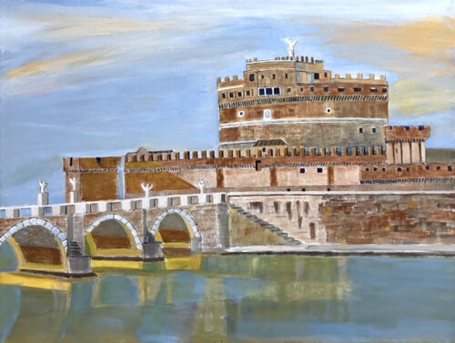 Castel Sant’Angelo, Rome, Italy by Michael Ottensmeyer
