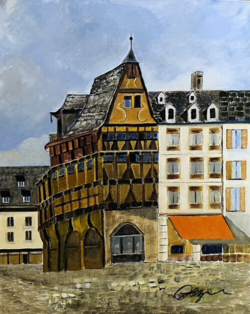 Maison Kammerzell, Strasbourg, France by Michael Ottensmeyer