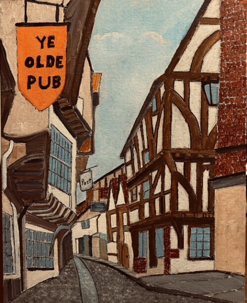 Ye Olde Tavern, York, England by Michael Ottensmeyer