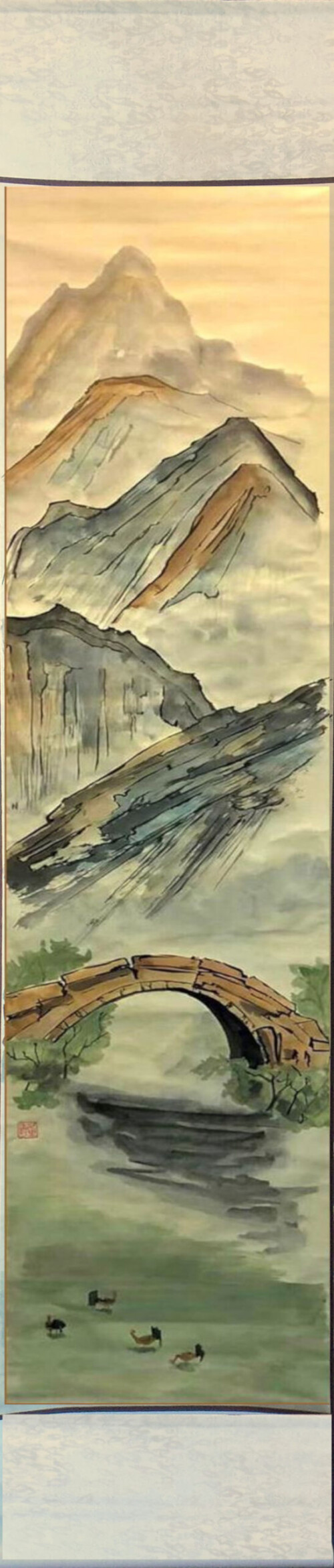 Japanese Scroll 2 by Chris Hagebak