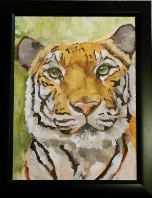 Tiger by Wendi Bouma Student of Chris Hagebak